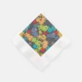 Serviette En Papier Little cute funny monsters (Coin)