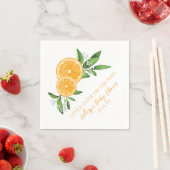 Serviette En Papier Little Cutie sur le chemin (En situation)