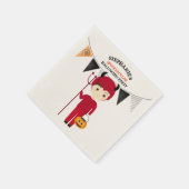 Serviette En Papier Little Devil Halloween Party (Coin)