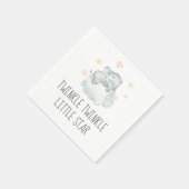 Serviette En Papier Little Elephant Boy Twinkle Twinkle Little Star (Coin)