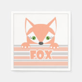 Serviette En Papier Little Fox (Devant)