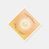Serviette En Papier Little Ray of Sunshine Baby shower (Coin)