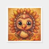 Serviette En Papier Little Turkey 2 (Devant)