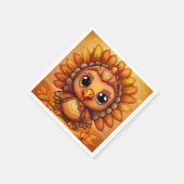 Serviette En Papier Little Turkey 2 (Coin)