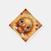 Serviette En Papier Little Turkey 3 (Coin)