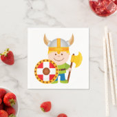 Serviette En Papier Little Viking (En situation)