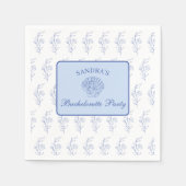 Serviette En Papier Littoral Grandma Beach Bach Week-end (Devant)