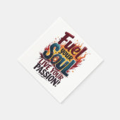 Serviette En Papier Live Your Bassion (Coin)