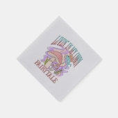 Serviette En Papier Livin' In My Own Fairytale - Frog & Champignons (Coin)