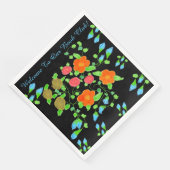 Serviette En Papier Livre coloré Club Papier Napkins (Coin)