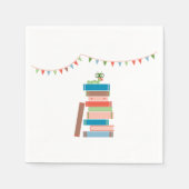 Serviette En Papier Livre pour Baby shower Napkin (Devant)
