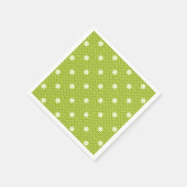 Serviette En Papier Livre vert Dotty Delight (Coin)