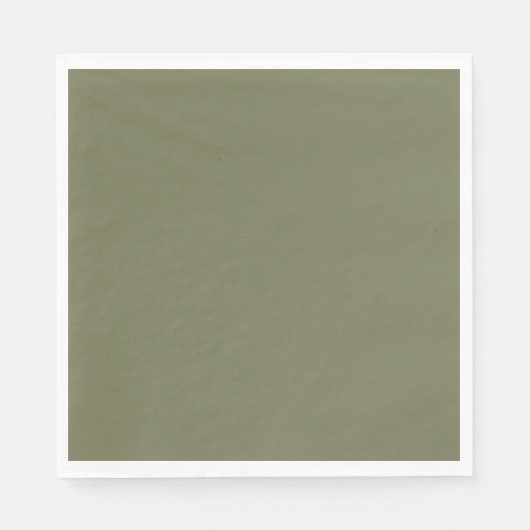 Serviette En Papier Livre vert Sage (Devant)