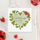 Serviette En Papier Livres bibliques (En situation)