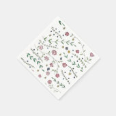 Serviette En Papier Livres & Blossoms Cocktail Napkins (Coin)