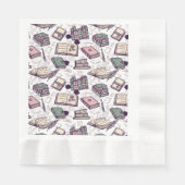 Serviette En Papier Livros para ler (Devant)