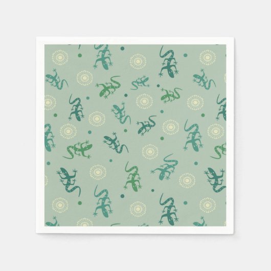 Serviette En Papier Lizard (Devant)