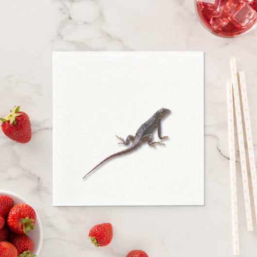 SERVIETTE EN PAPIER LIZARD (En situation)