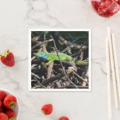 Serviette En Papier Lizard Photo Cocktail Papier à cocktails Napkins (En situation)