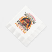 Serviette En Papier Lizards pompier (Coin)