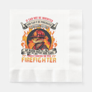 Serviette En Papier Lizards pompier
