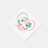 Serviette En Papier Llama Llove (Coin)