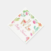 Serviette En Papier Llamas Boho (Coin)