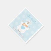 Serviette En Papier Llamaste Llama Yoga Baby shower Papier (Coin)