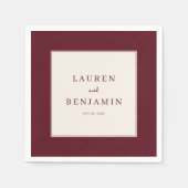 SERVIETTE EN PAPIER ___LLMGEN___ 5 (Devant)