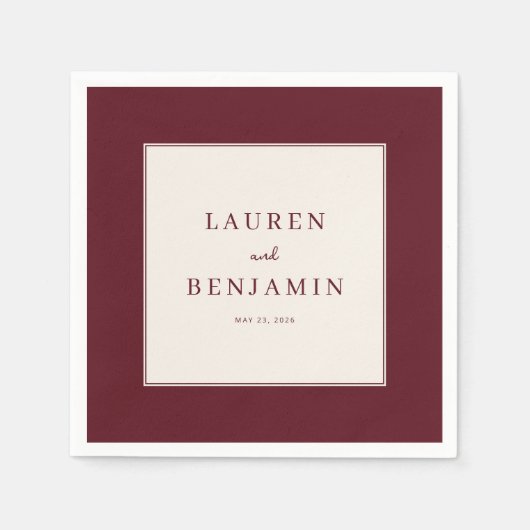 SERVIETTE EN PAPIER ___LLMGEN___ 5 (Devant)