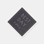 SERVIETTE EN PAPIER ___LLMGEN___ 5 (Coin)