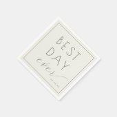 SERVIETTE EN PAPIER ___LLMGEN___ 5 (Coin)