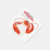 Serviette En Papier Lobster Chef Seafood Event (Coin)