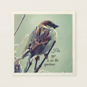 Serviette En Papier L'oeil de HI est sur le Bruant