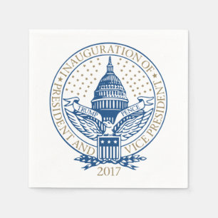 Serviette En Papier Logo 2017 présidentiel de penny d'atout