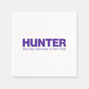 Serviette En Papier Logo académique de Hunter College CUNY