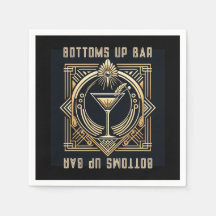 Logo Art Déco Martini Bar
