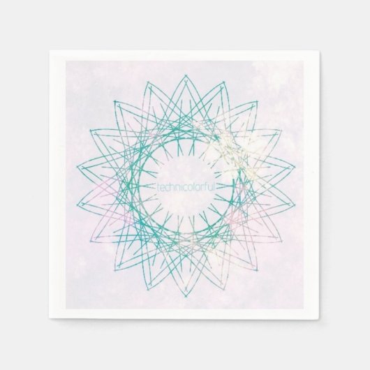 Serviette En Papier Logo Cocktail serviettes (Devant)