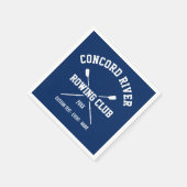 Serviette En Papier Logo d'aviron de l'équipage personnalisé Voitures  (Coin)