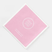 Serviette En Papier Logo de l'entreprise | Papier d'entreprise (Coin)