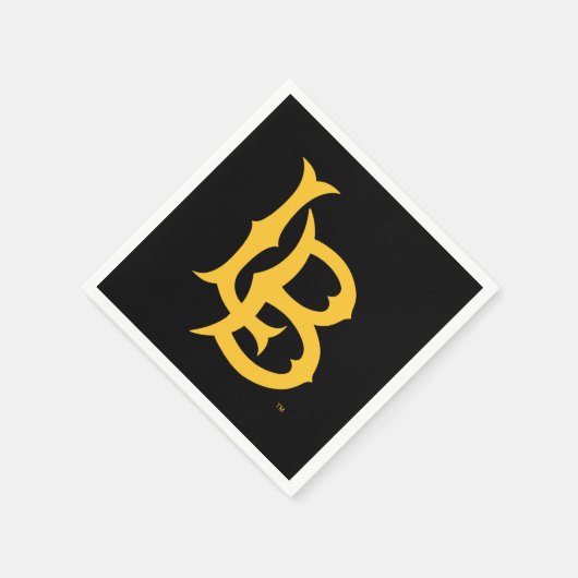 Serviette En Papier Logo de Long Beach State (Coin)