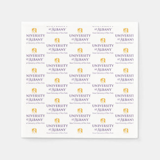Serviette En Papier Logo de l'Université d'Albany