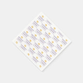 Serviette En Papier Logo de l'Université d'Albany (Coin)