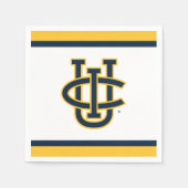 Serviette En Papier Logo de l'Université de Californie, Irvine (Devant)