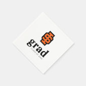 Serviette En Papier Logo de l'Université d'État de l'Idaho (Coin)