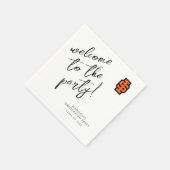 Serviette En Papier Logo de l'Université d'État de l'Idaho (Coin)