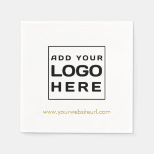 Serviette En Papier Logo de marque et papier personnel personnalisé