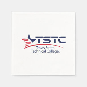 Serviette En Papier Logo de Texas State Technical College