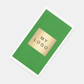 Serviette En Papier Logo d'entreprise écologique (Coin)