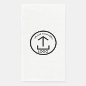 Serviette En Papier Logo d'entreprise imprimé sur mesure (Devant)